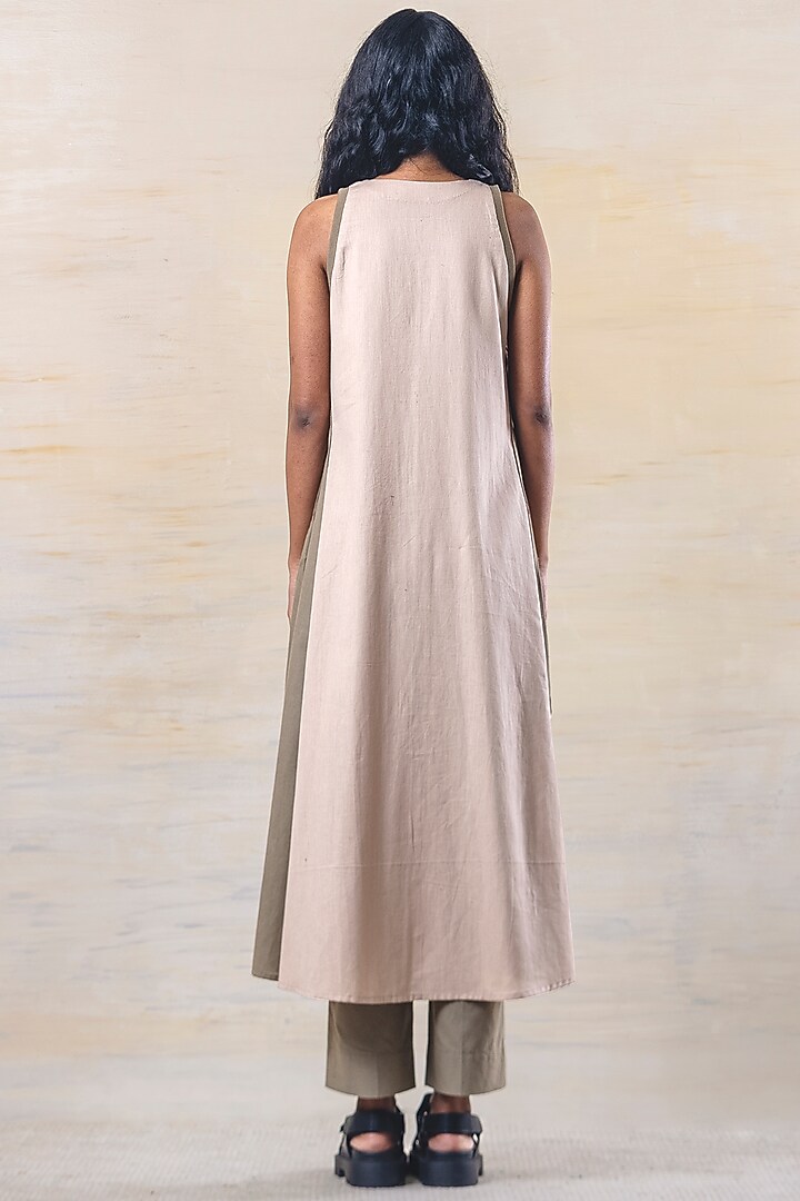 Birch & Olive Cotton Kurta Set by June 20 at Pernia's Pop Up Shop