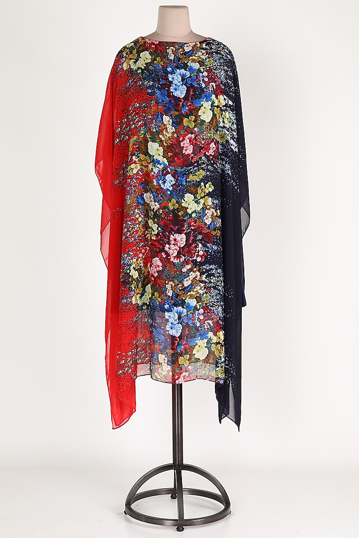 Multi Colored Printed Dress by Jesal Vora