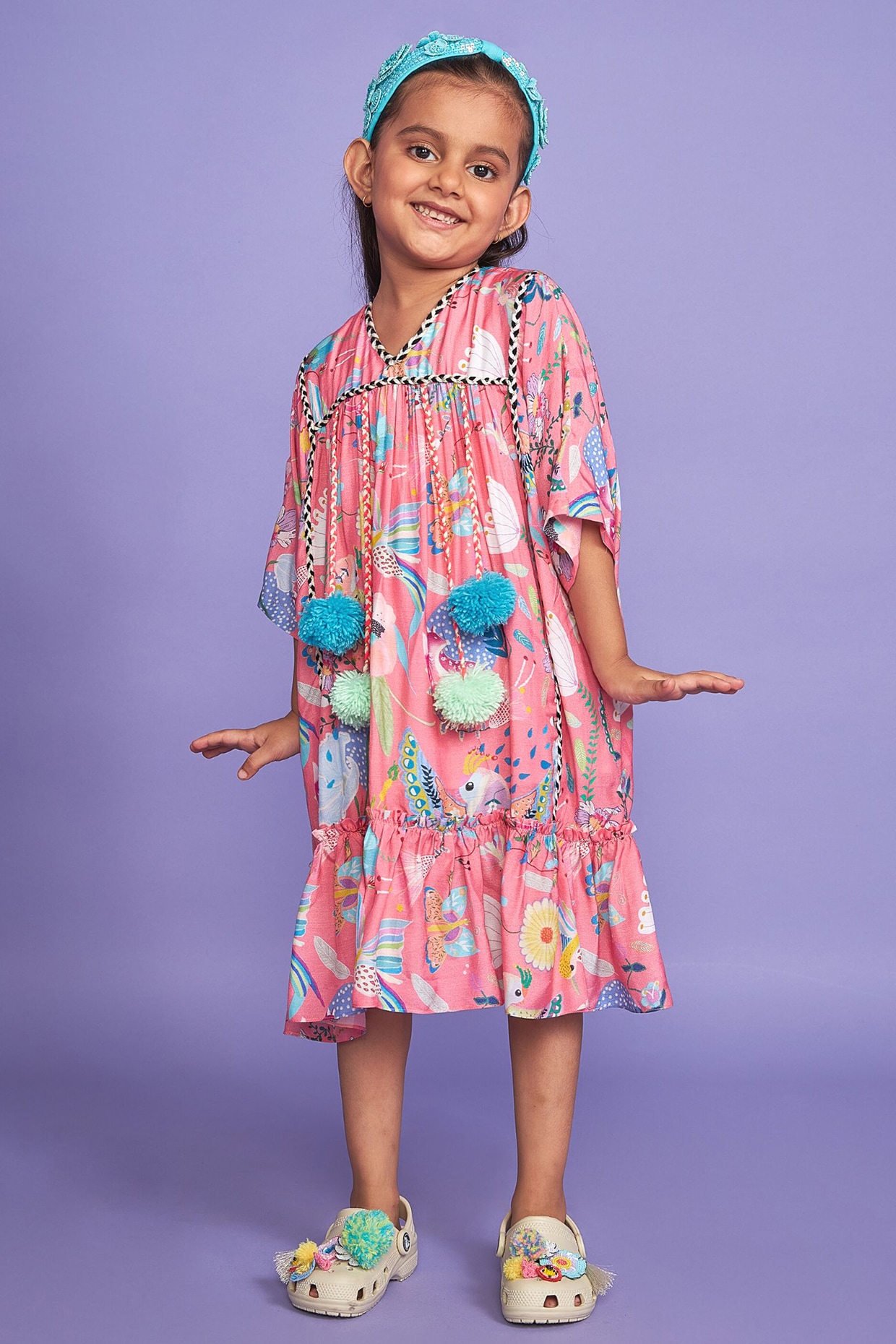 Girls best sale kaftan dress