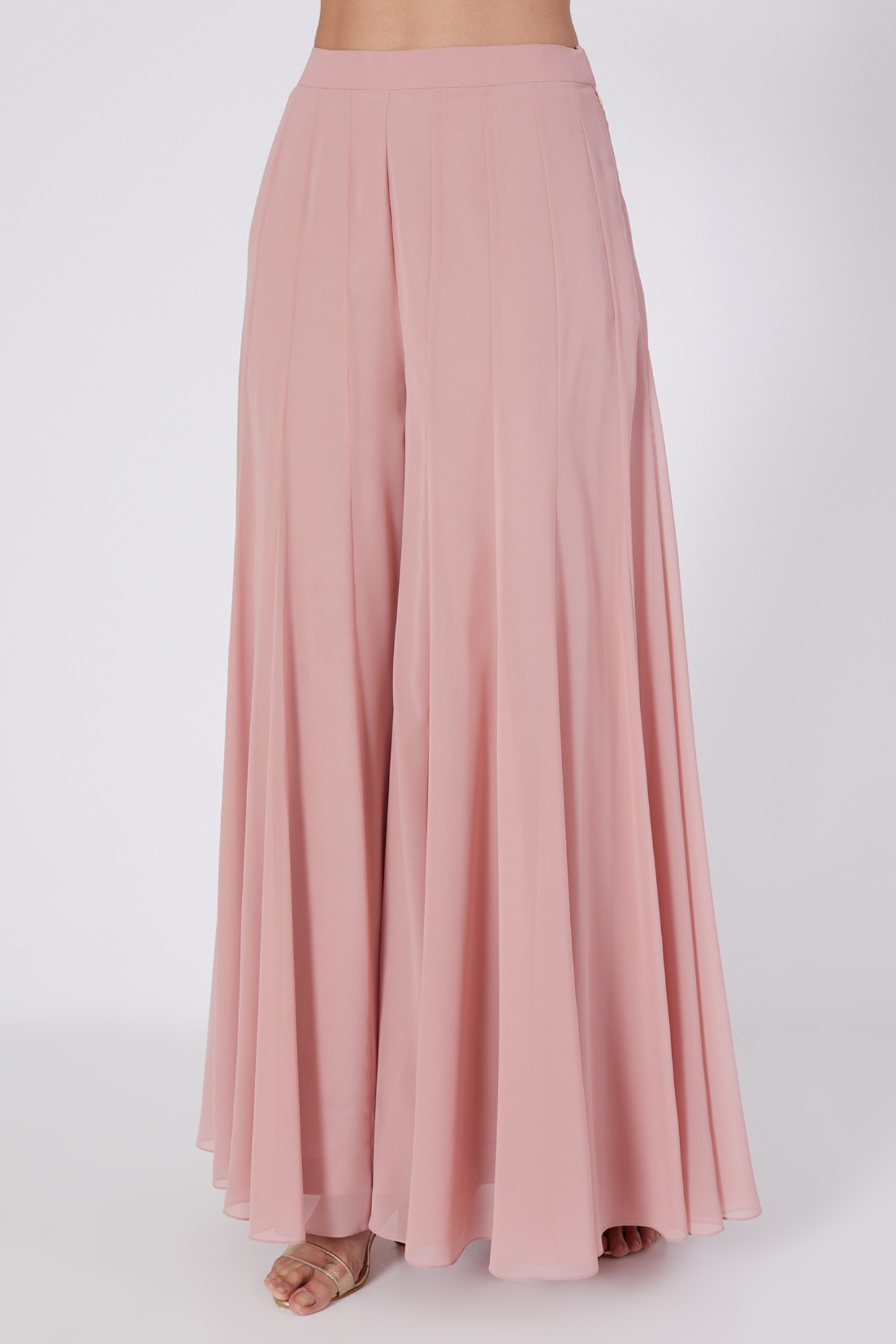 georgette palazzo pants