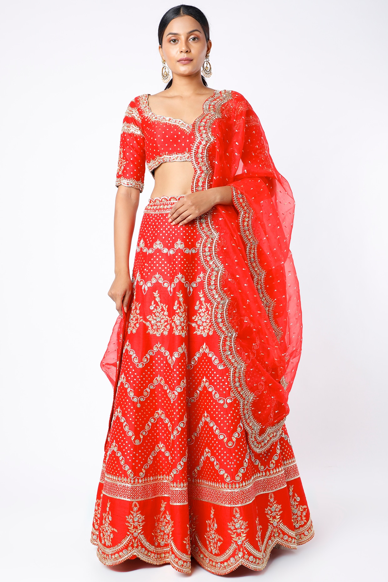 Kavitha gutta lehengas with on sale price