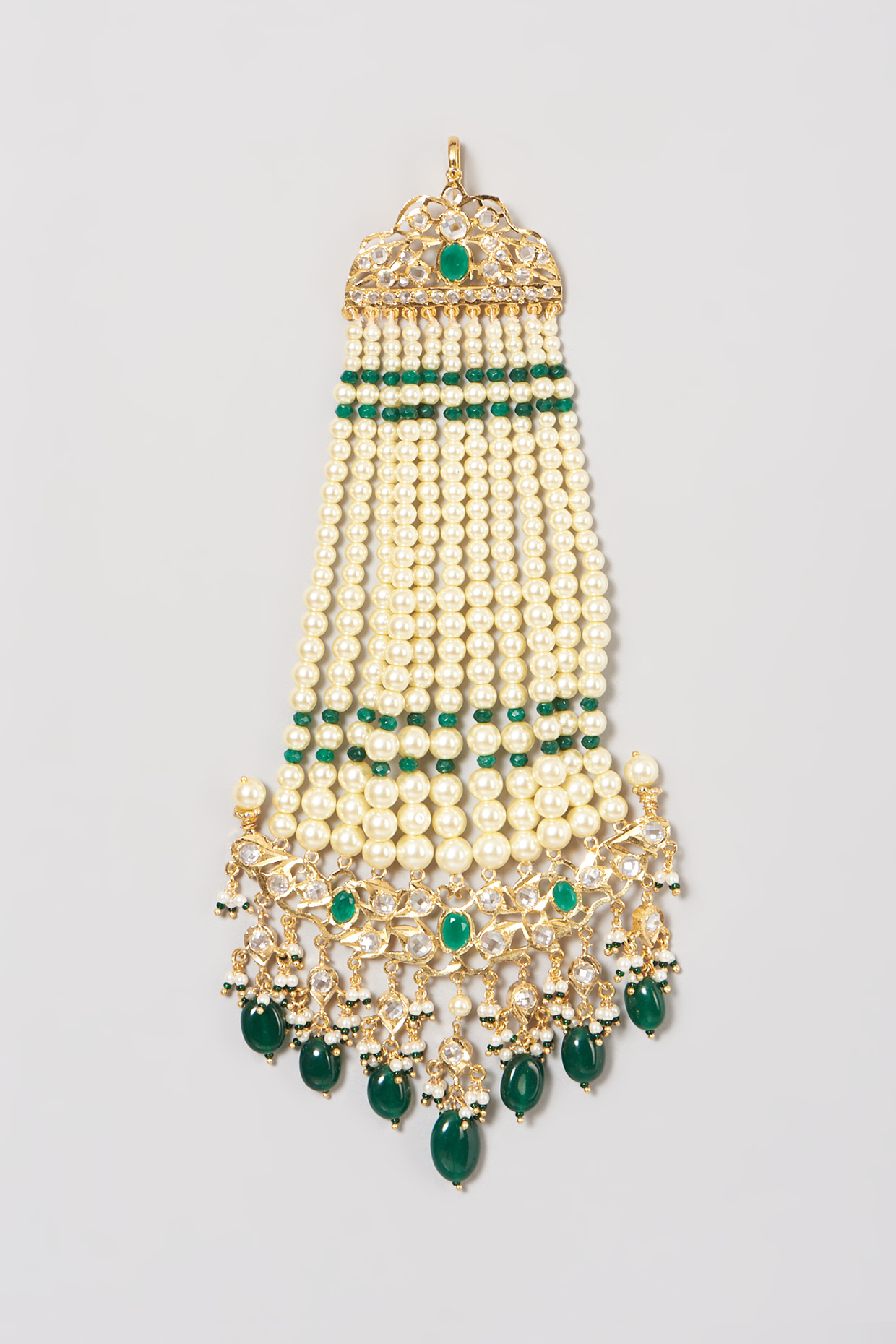 Gold Plated Beaded Pasa by Kiara