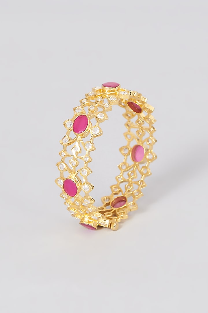 Gold Plated Copper Bangle by Kiara at Pernia's Pop Up Shop