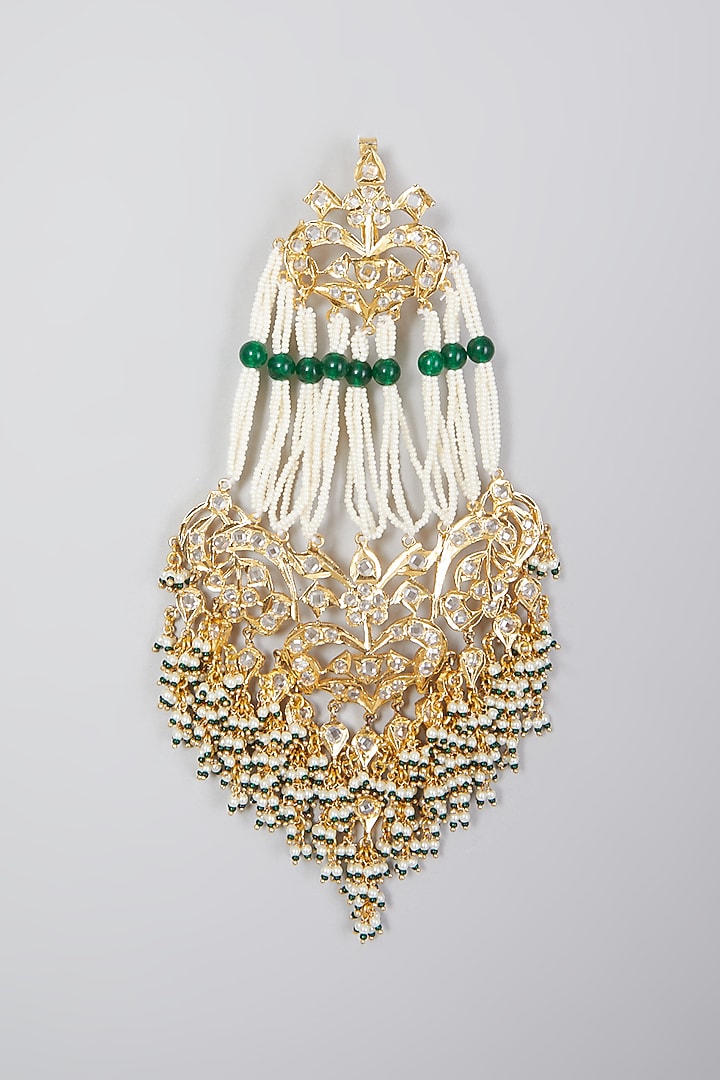 Gold Plated Pearl Pasa by Kiara at Pernia's Pop Up Shop