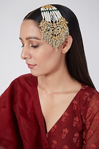 Gold Plated Pearl Pasa by Kiara