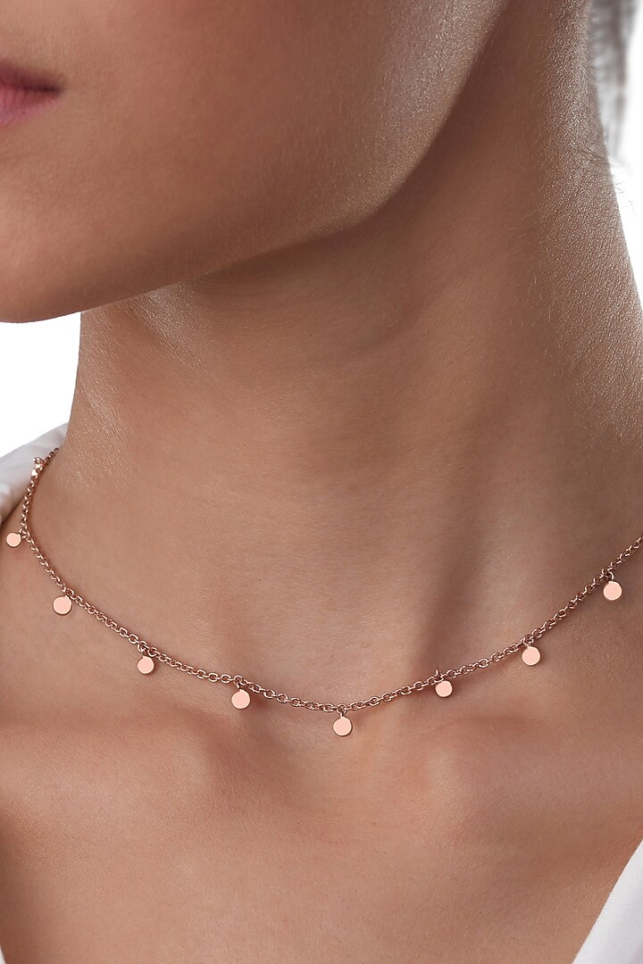 14 Kt Rose Gold Collar Necklace by Kaj Fine Jewellery