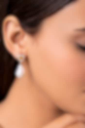 14 Kt Yellow Gold Tsavorite Hoop Earrings by Kaj Fine Jewellery at Pernia's Pop Up Shop