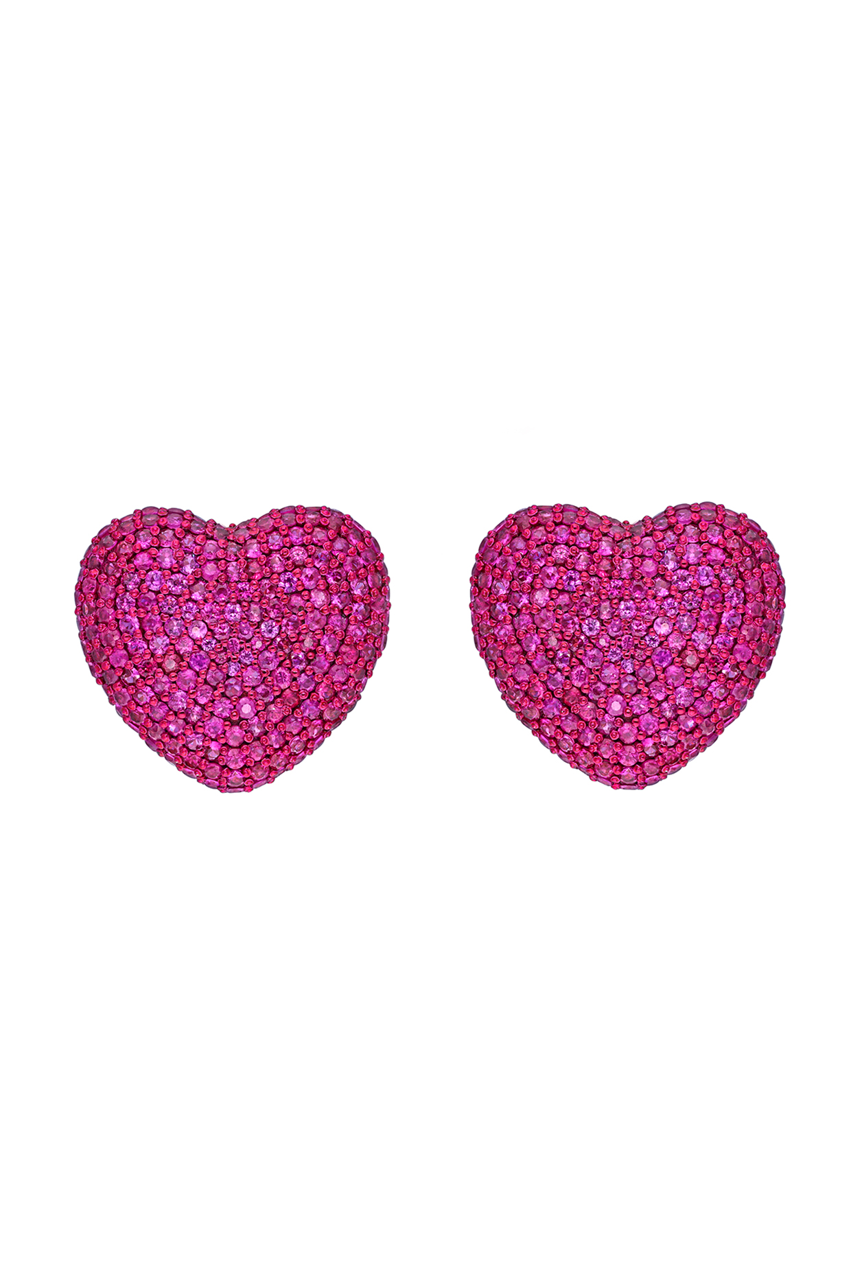 Classic Pink Roses Heart