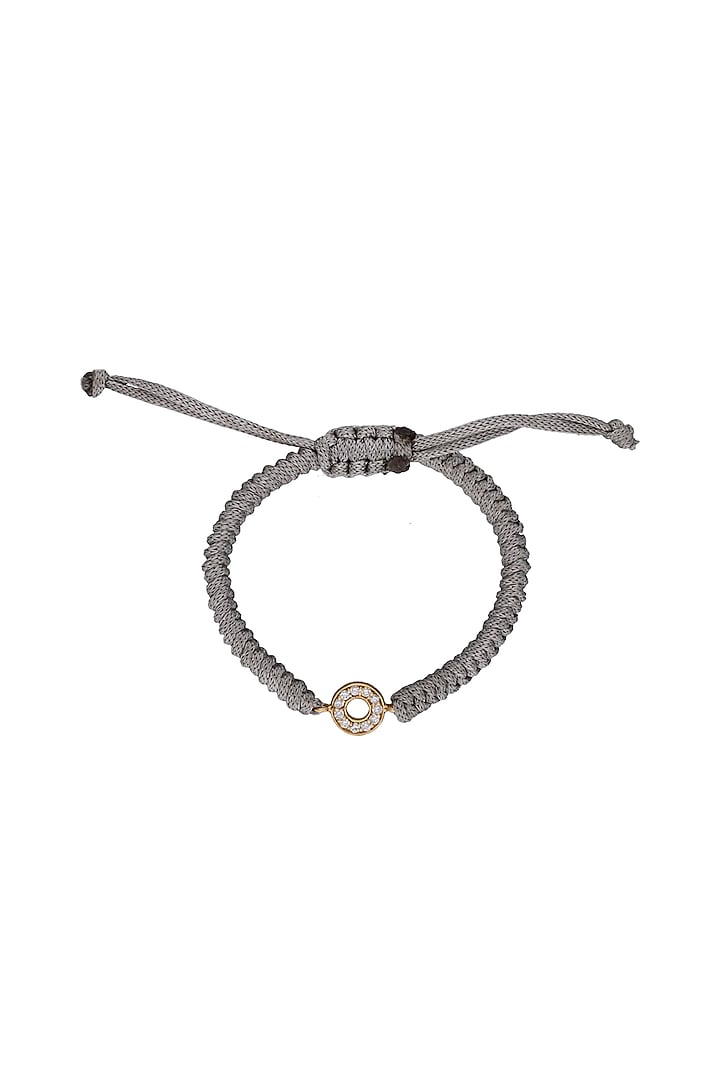 14kt Yellow Gold Diamond Round Bracelet by Kaj Fine Jewellery at Pernia's Pop Up Shop