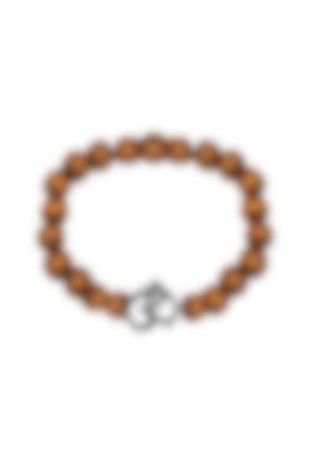 14Kt Black Gold Om Bracelet by KAJ Fine Jewellery Men at Pernia's Pop Up Shop