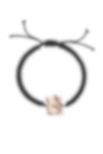 14 Kt Yellow Gold Ganesha Cord Bracelet by KAJ Fine Jewellery Men at Pernia's Pop Up Shop