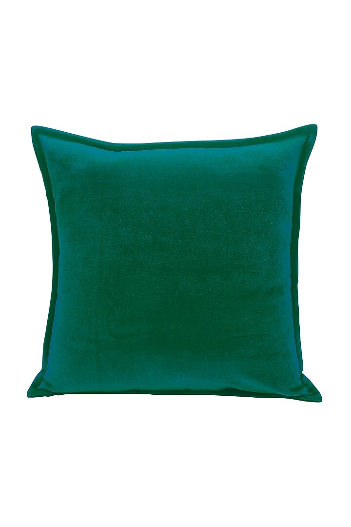 Turquoise Soft Velvet Pillow Cover by Kalakari Home at Pernia's Pop Up Shop