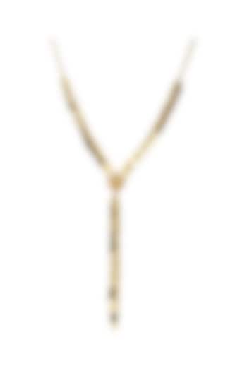 Gold Plated Cleavage Necklace by KALON DESIGNS at Pernia's Pop Up Shop