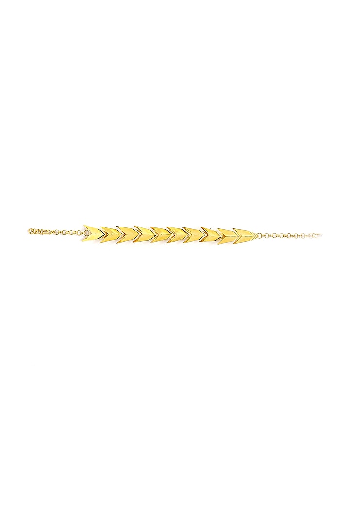 Gold Plated Bracelet by KALON DESIGNS