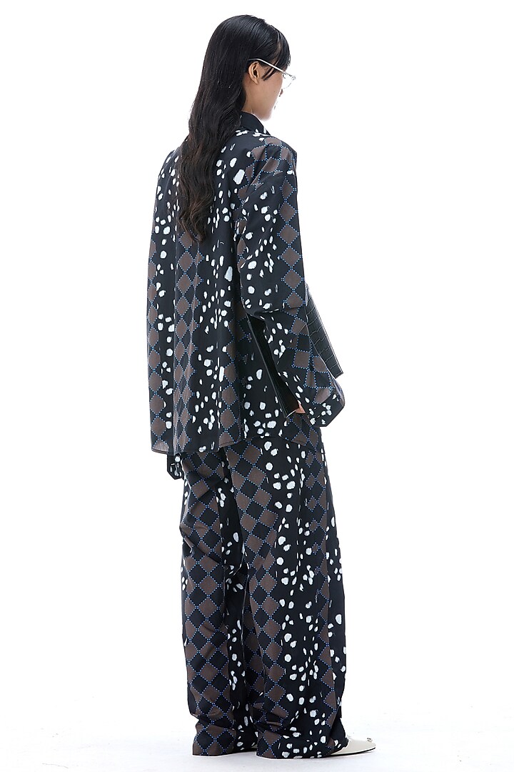 Multi-Colored Cotton Engineered Printed Co-Ord Set by Kanika Goyal at Pernia's Pop Up Shop