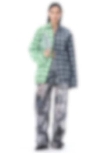 Multi-Colored Polyester Sequins Pants by Kanika Goyal at Pernia's Pop Up Shop