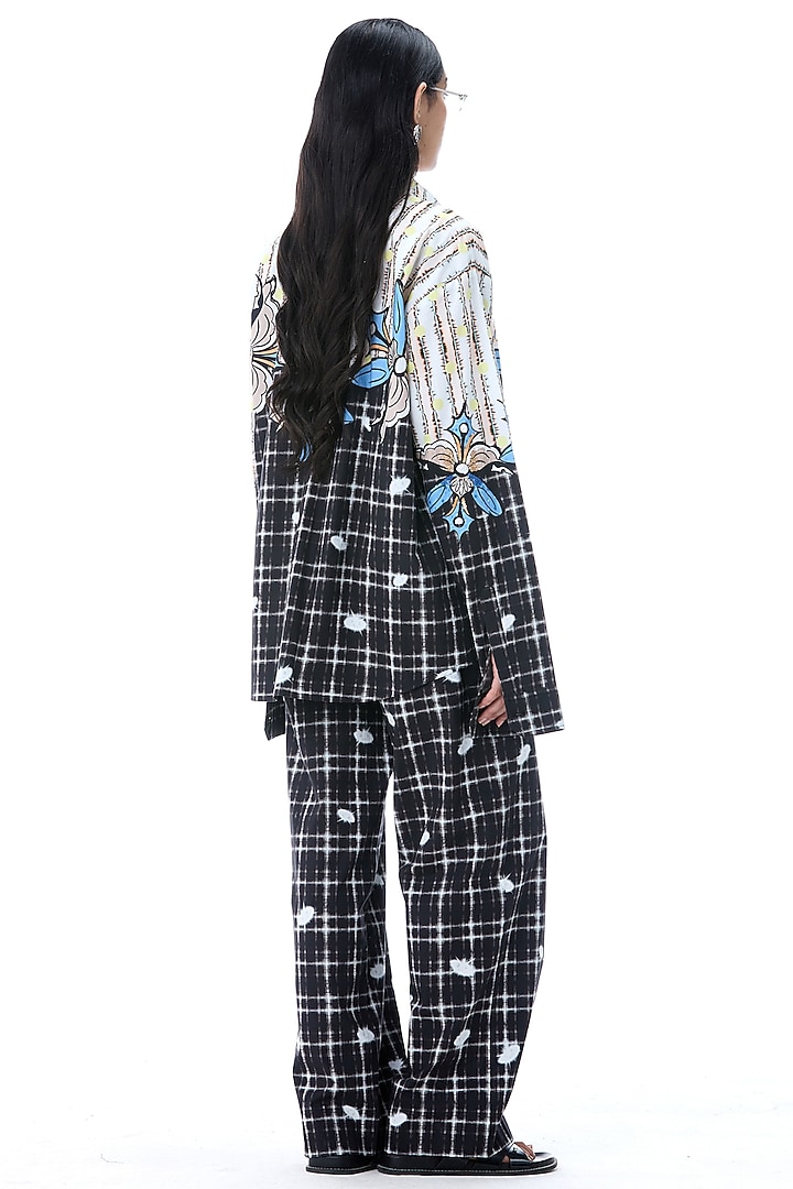 Multi-Colored Cotton Engineered Printed Co-Ord Set by Kanika Goyal at Pernia's Pop Up Shop