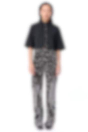 Multi-Colored Polyester Hand Embellished Pants by Kanika Goyal at Pernia's Pop Up Shop