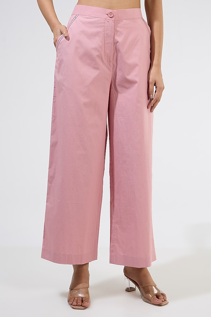 Pink Organza Embellished Co-Ord Set by Kanika Goyal at Pernia's Pop Up Shop