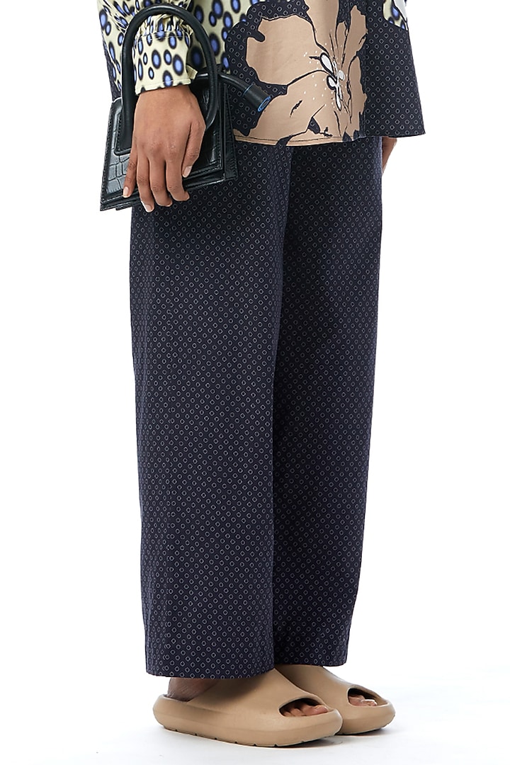 Multi-Colored Cotton Engineered Printed Co-Ord Set by Kanika Goyal at Pernia's Pop Up Shop