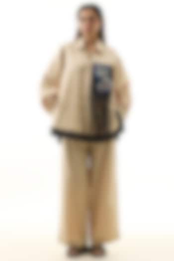 Multi-Colored Cotton Embellished Co-ord Set by Kanika Goyal at Pernia's Pop Up Shop