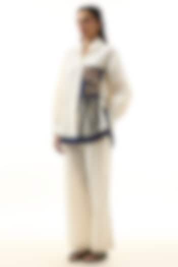 Multi-Colored Cotton Embellished Co-ord Set by Kanika Goyal at Pernia's Pop Up Shop