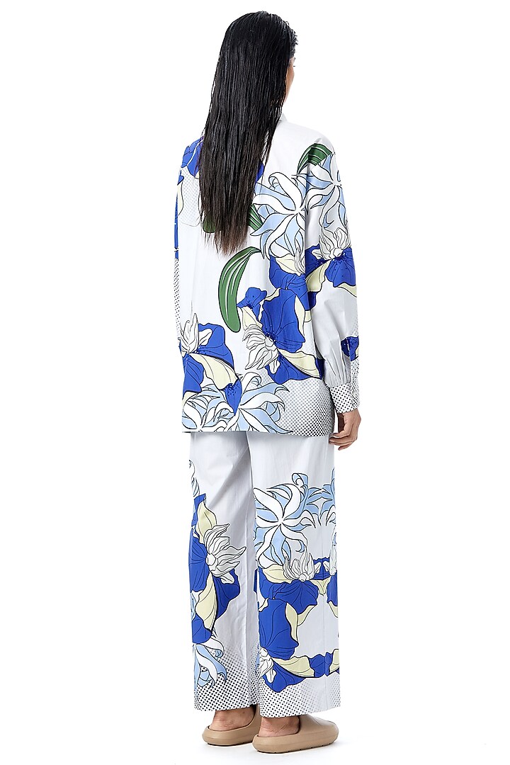 Multi-Colored Cotton Printed Co-Ord Set by Kanika Goyal at Pernia's Pop Up Shop