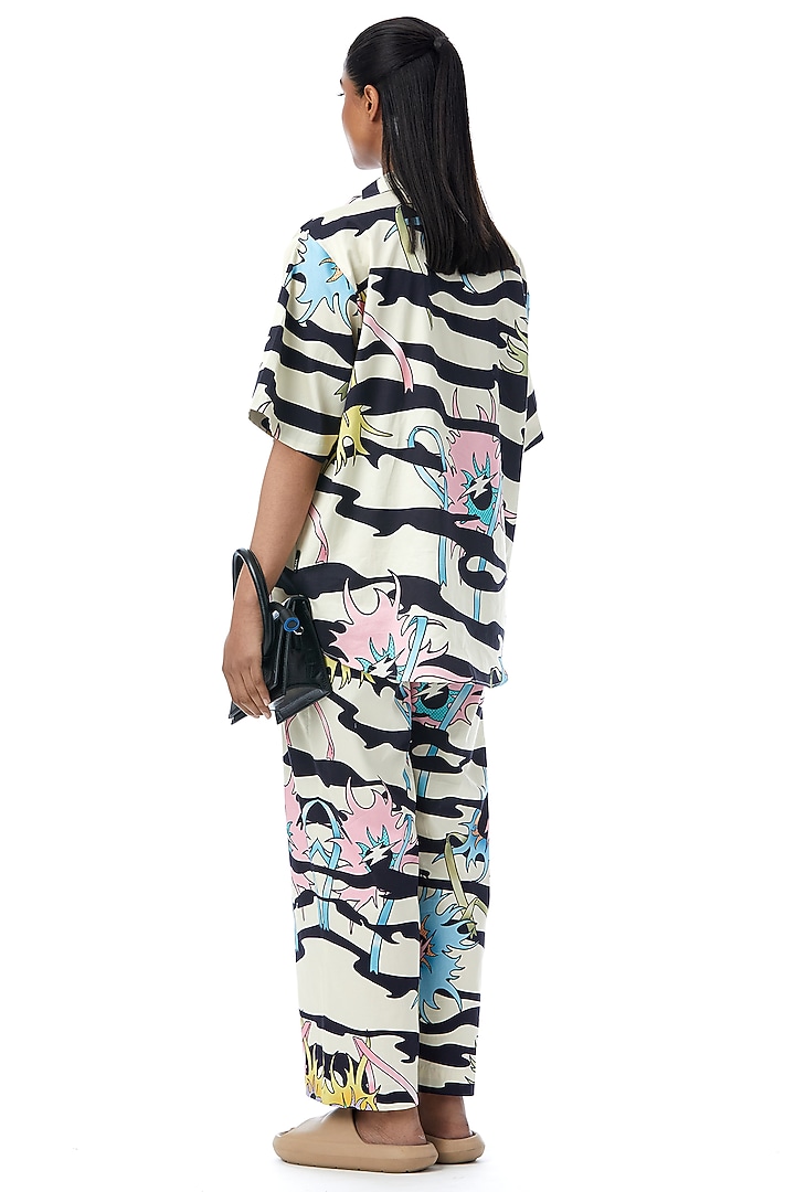 Multi-Colored Cotton Printed Co-Ord Set by Kanika Goyal at Pernia's Pop Up Shop