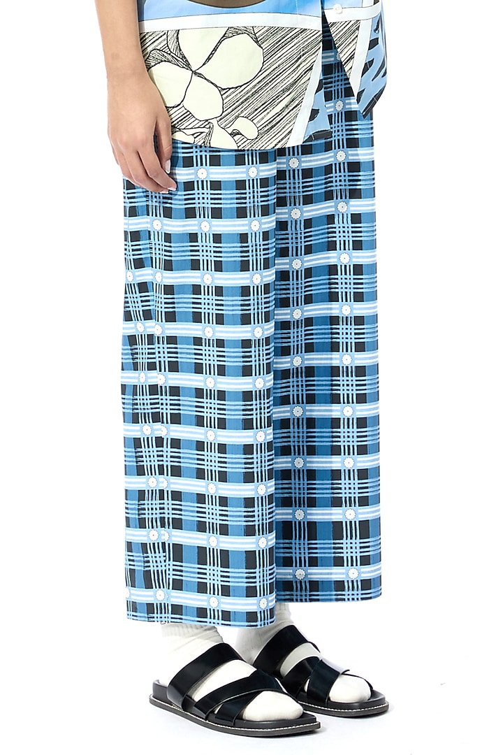 Multi-Colored Cotton Engineered Printed Co-Ord Set by Kanika Goyal at Pernia's Pop Up Shop