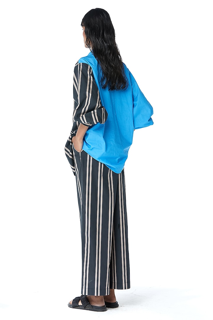 Multi-Colored Cotton Printed & Embellished Co-Ord Set by Kanika Goyal at Pernia's Pop Up Shop