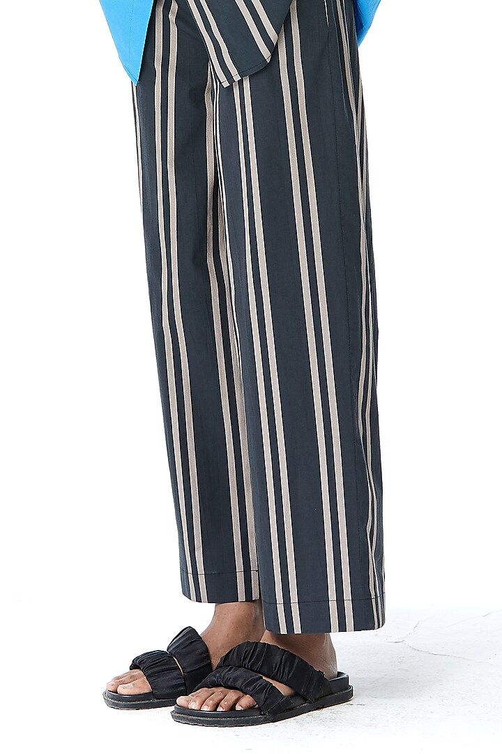 Multi-Colored Cotton Printed & Embellished Co-Ord Set by Kanika Goyal at Pernia's Pop Up Shop