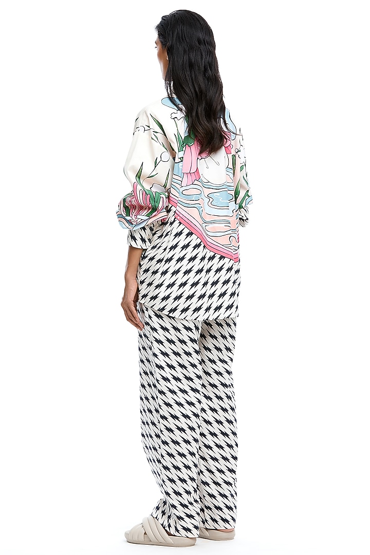 Multi-Colored Printed Shirt by Kanika Goyal at Pernia's Pop Up Shop