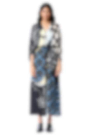 Multi-Colored Polyester Printed Vacation Dress by Kanika Goyal at Pernia's Pop Up Shop