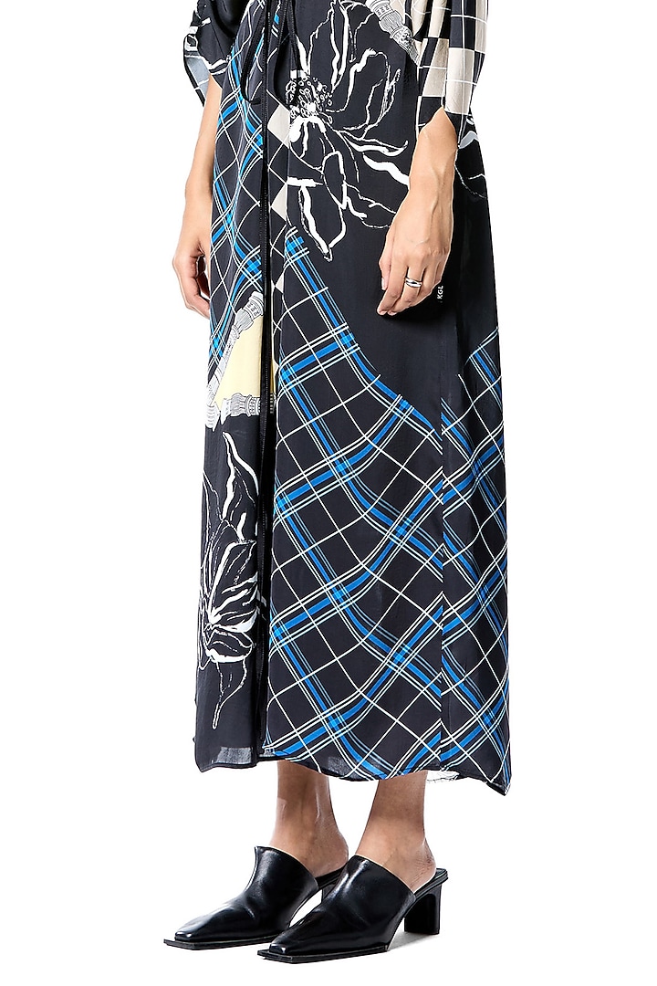 Multi-Colored Polyester Printed Vacation Dress by Kanika Goyal at Pernia's Pop Up Shop