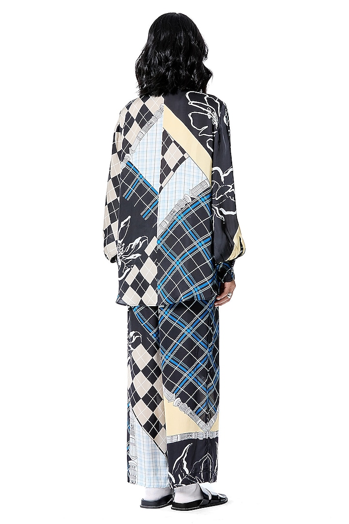 Multi-Colored Polyester Printed Co-Ord Set by Kanika Goyal at Pernia's Pop Up Shop