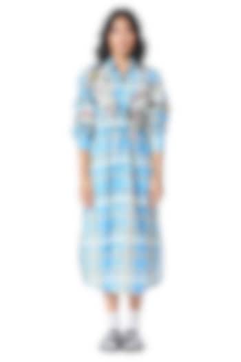 Multi-Colored Polyester Printed Vacation Dress by Kanika Goyal at Pernia's Pop Up Shop