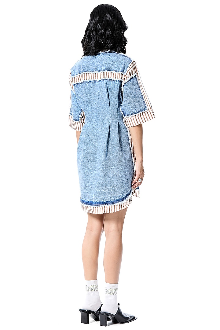 Multi-Colored Cotton Vacation Dress by Kanika Goyal at Pernia's Pop Up Shop