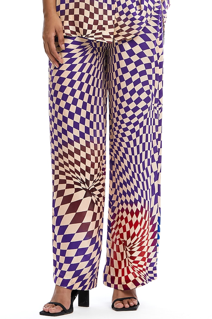 Multi-Colored Cotton Printed Co-Ord Set by Kanika Goyal at Pernia's Pop Up Shop