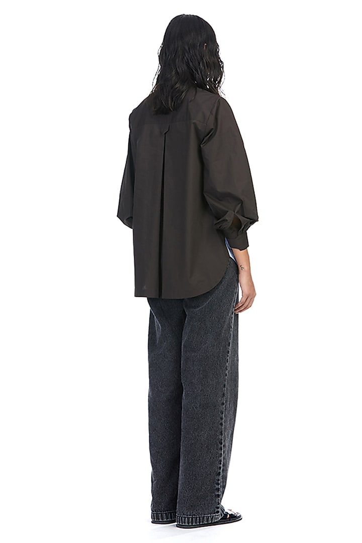 Multi-Colored Cotton Layered Shirt by Kanika Goyal at Pernia's Pop Up Shop