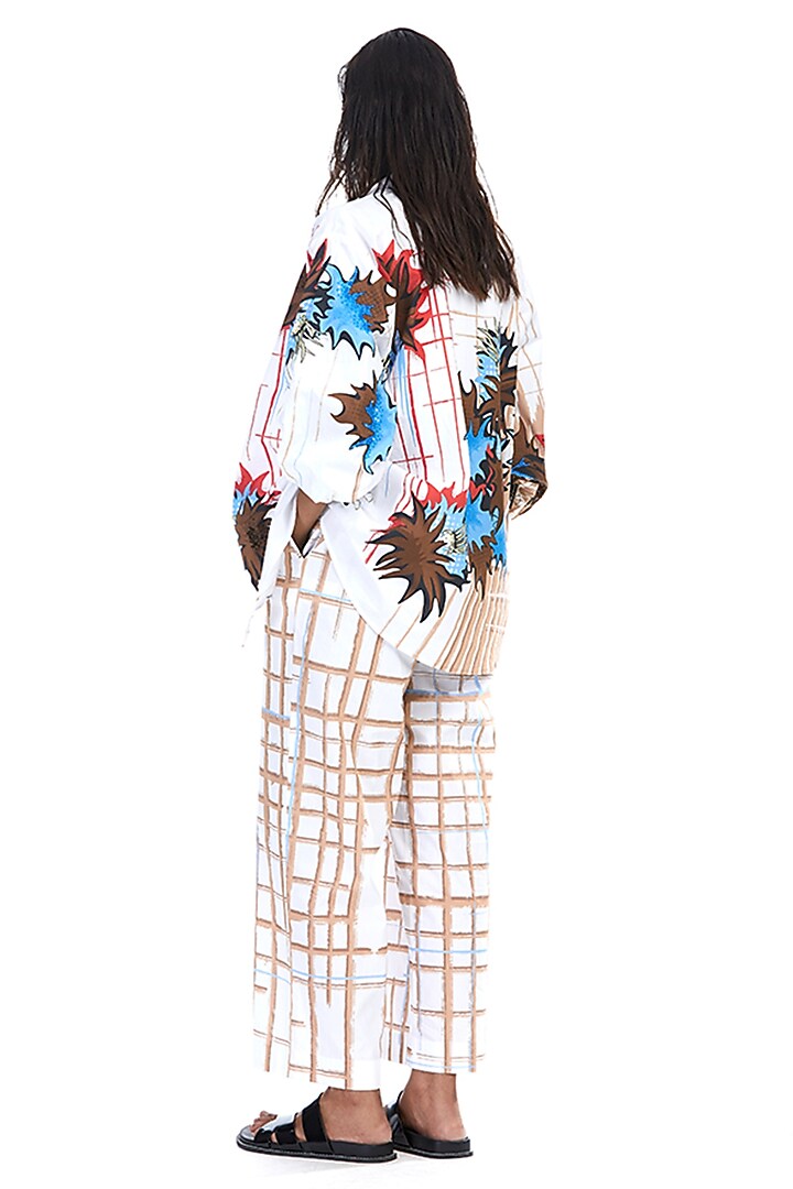 Multi-Colored Cotton Printed Co-Ord Set by Kanika Goyal at Pernia's Pop Up Shop
