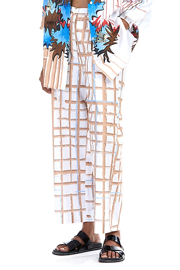 Multi-Colored Cotton Printed Co-Ord Set by Kanika Goyal at Pernia's Pop Up Shop