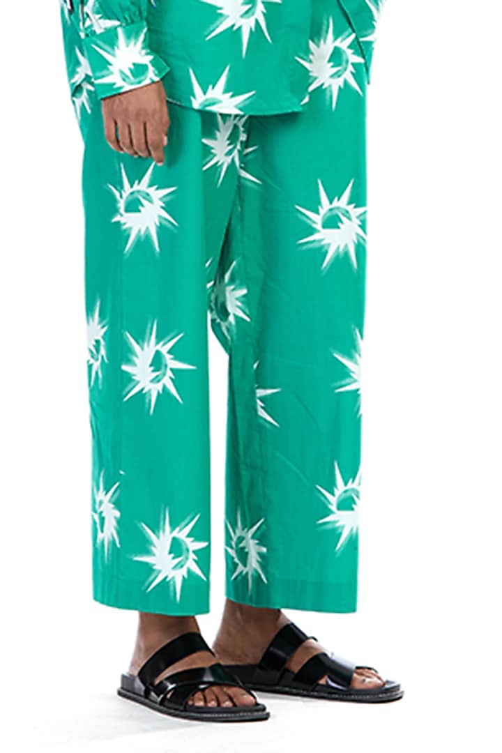 Multi-Colored Cotton Engineered Printed Co-Ord Set by Kanika Goyal at Pernia's Pop Up Shop