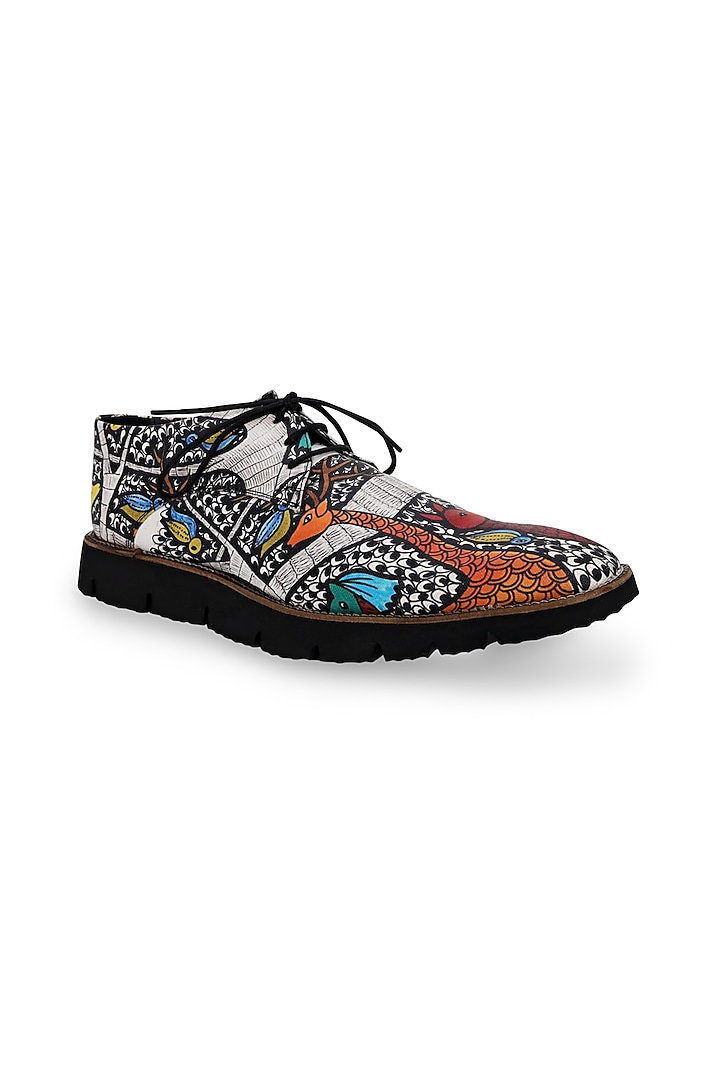 Off-White Canvas Casual Shoes by KANVAS at Pernia's Pop Up Shop