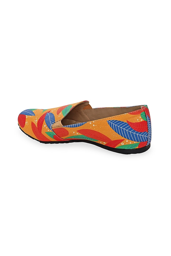 Multi-Colored Printed Moccasin Shoes by KANVAS at Pernia's Pop Up Shop