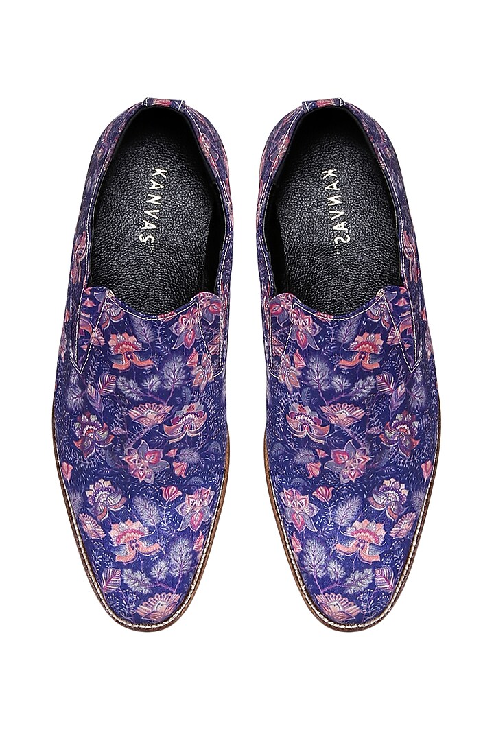 Multi-Colored Silk Loafers by KANVAS at Pernia's Pop Up Shop