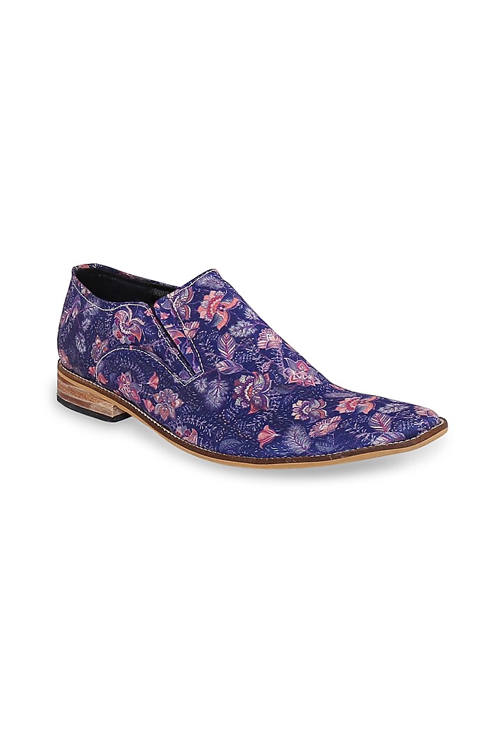 Multi-Colored Silk Loafers by KANVAS at Pernia's Pop Up Shop
