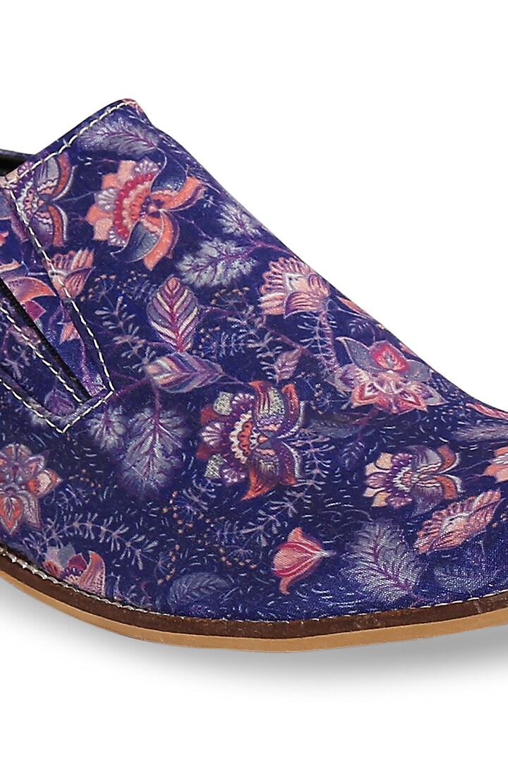 Multi-Colored Silk Loafers by KANVAS at Pernia's Pop Up Shop