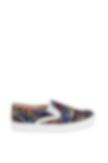 Multi-Colored Canvas Sneakers by KANVAS