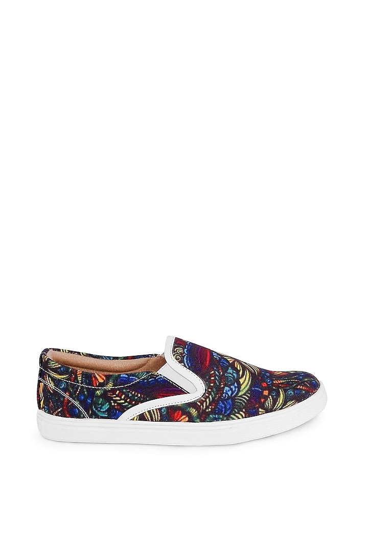Multi-Colored Canvas Sneakers by KANVAS
