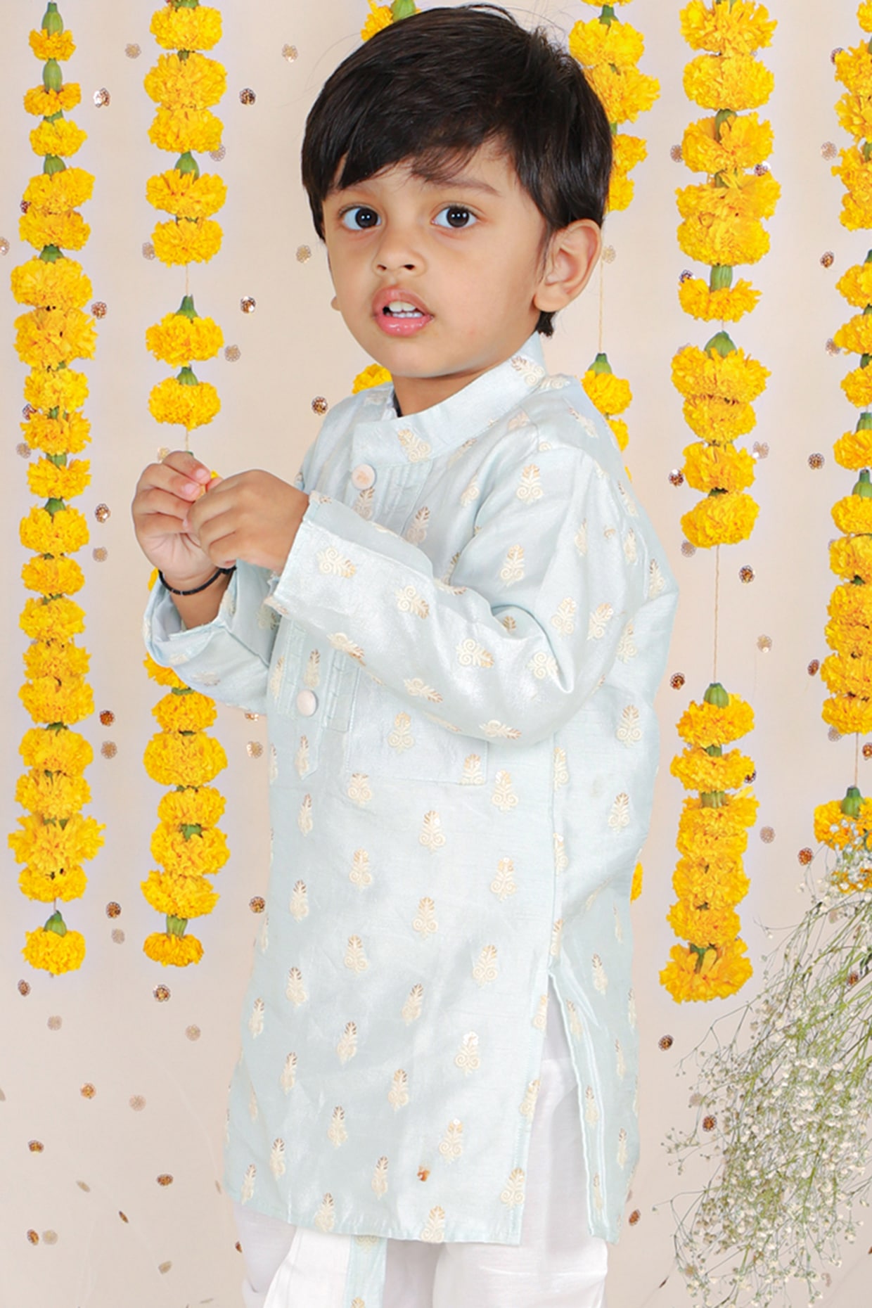 Silk dhoti 2024 for baby boy